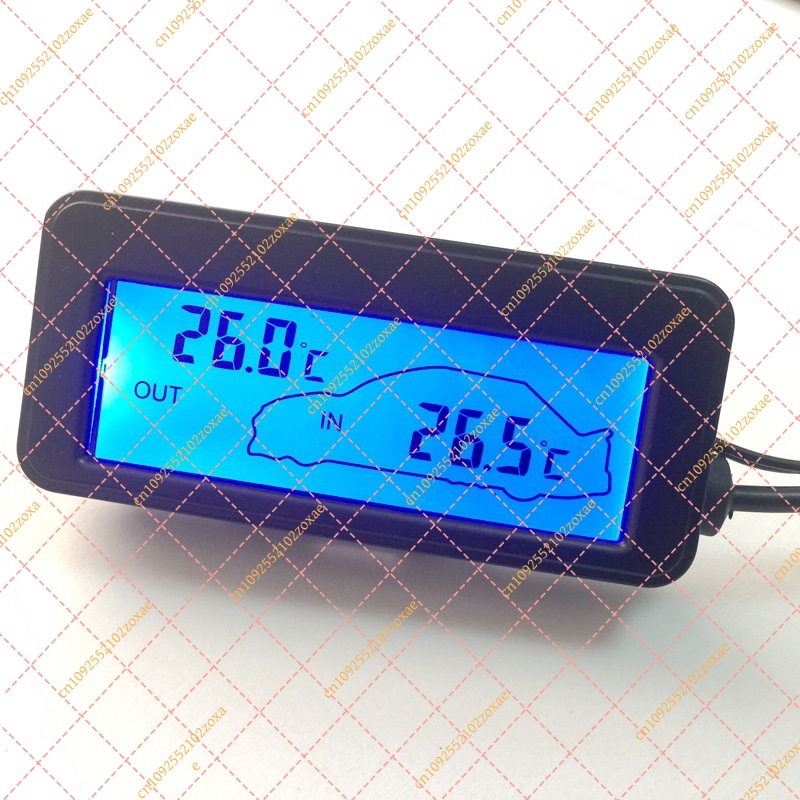 Digital Hygrometer Probe - Termômetro Digital para Carro 12V, Higrômetro