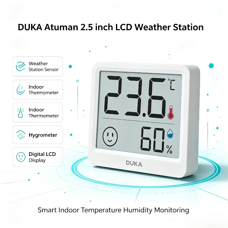 DUKA Atuman Medidor Digital El - Digital Hygrometer Probe avaliação e preço