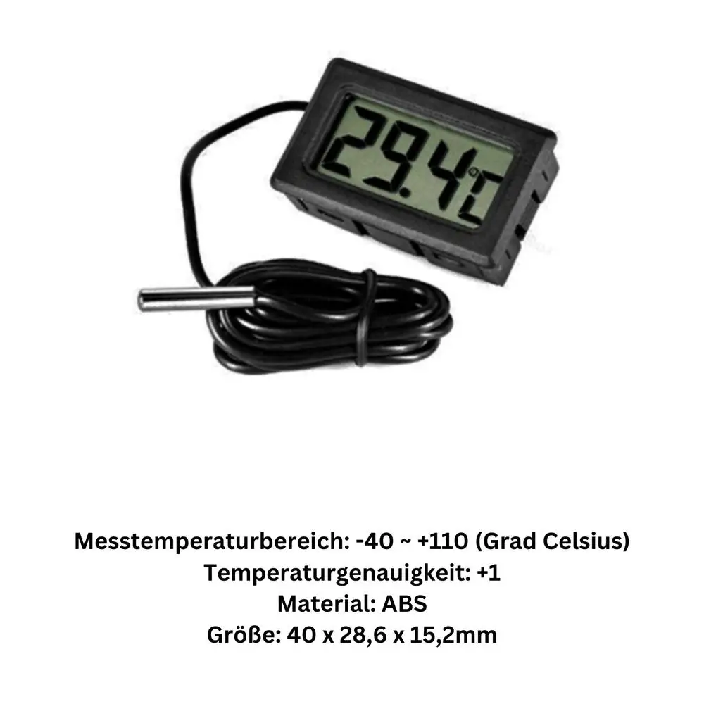 Mini termômetro digital lcd, m - Digital Hygrometer Probe avaliação e preço