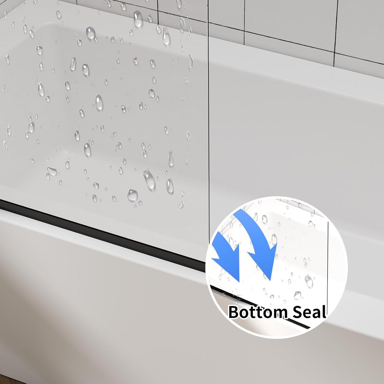 Porta Pivotante para Banheira  - Glass Door Hinge avaliação e preço